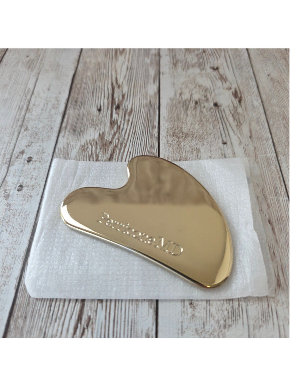 Perricone MD Women's Gold Gua Sha Skincare Tool NWOT